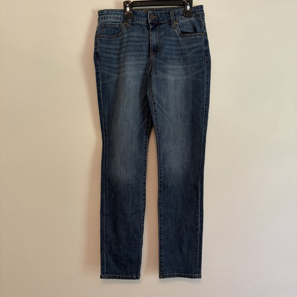 Kut‎ from the Kloth Sz 2 Style#KP9065MA2 Boyfriend Jeans Blue Denim Capsule